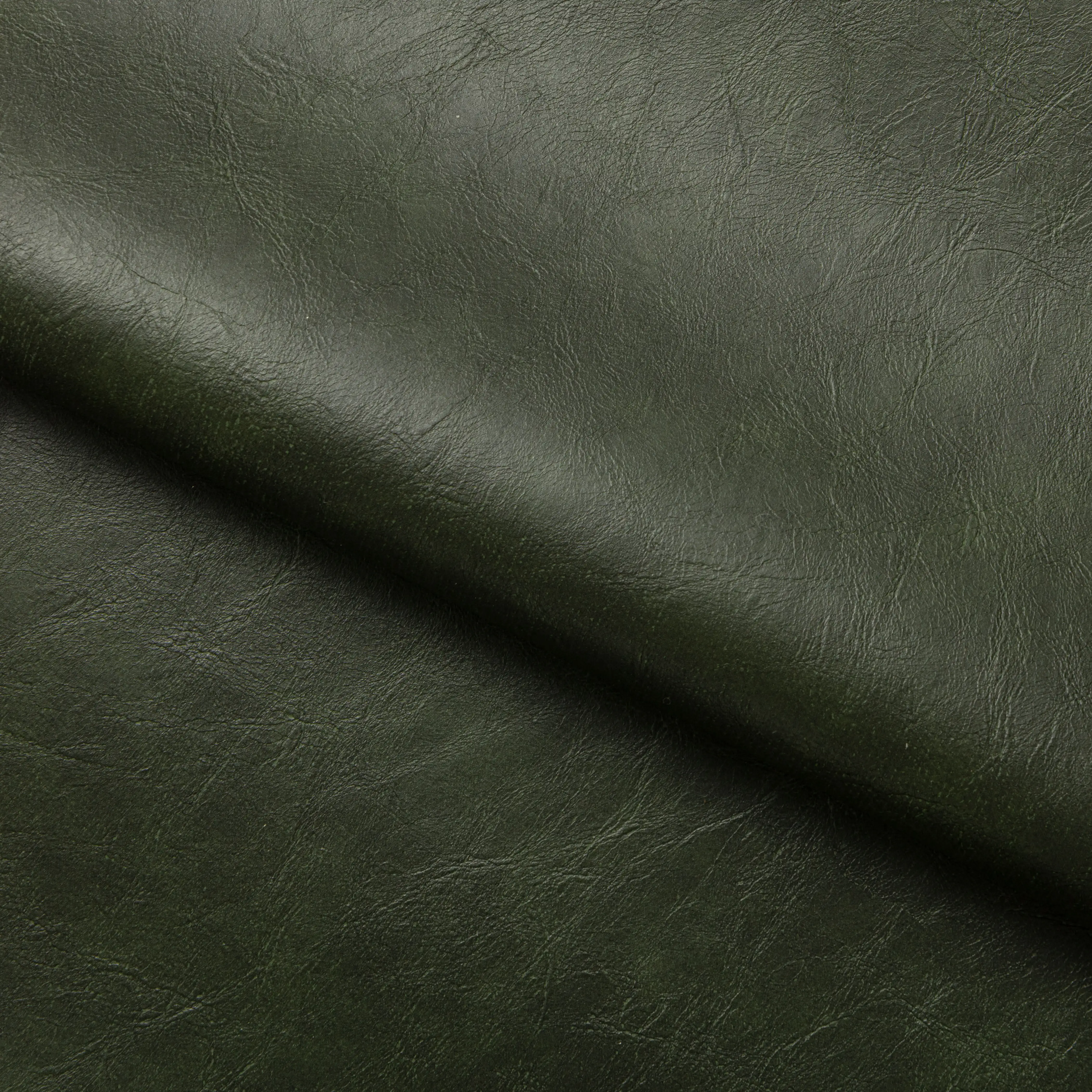 Boston Kitchen Stool With Backrest | Dark Green Faux Leather & Gunmetal - Image 3